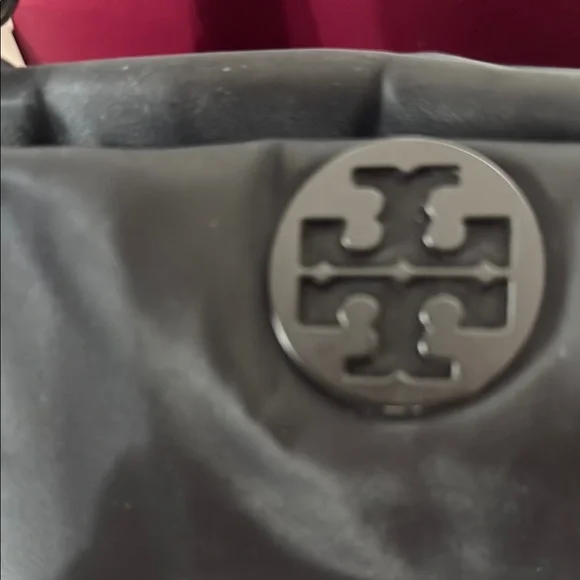 Tory Burch Black Nylon Tote Bag